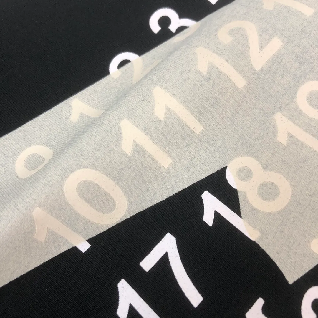 💰P85💥 Margiela Series ， Same Style T ， logo， ！ ， ！ Classic ， ！ 100% ， 260g ， ， ， Breathable， ， ！ ：Black White Size：M-3XL